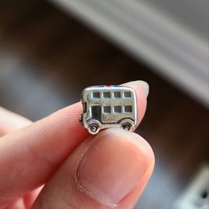 Pandora UK double decker Charm